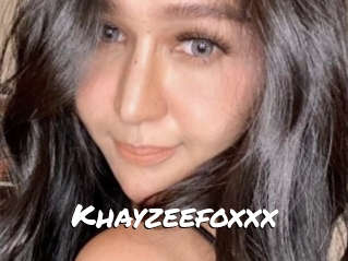 Khayzeefoxxx