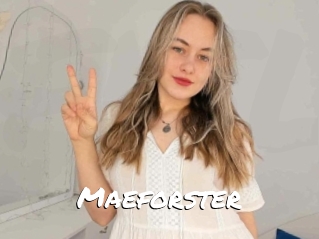 Maeforster