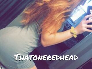 Thatoneredhead